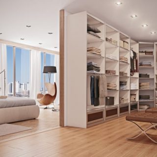 חדרי ארונות קטנים - פתרון גדול לדירות קטנות