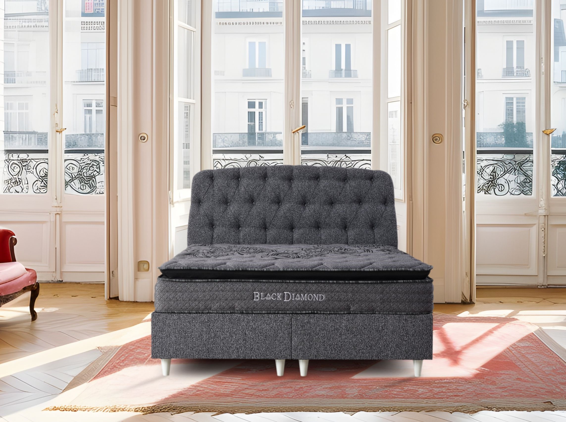 מיטה זוגית דגם Black Diamond