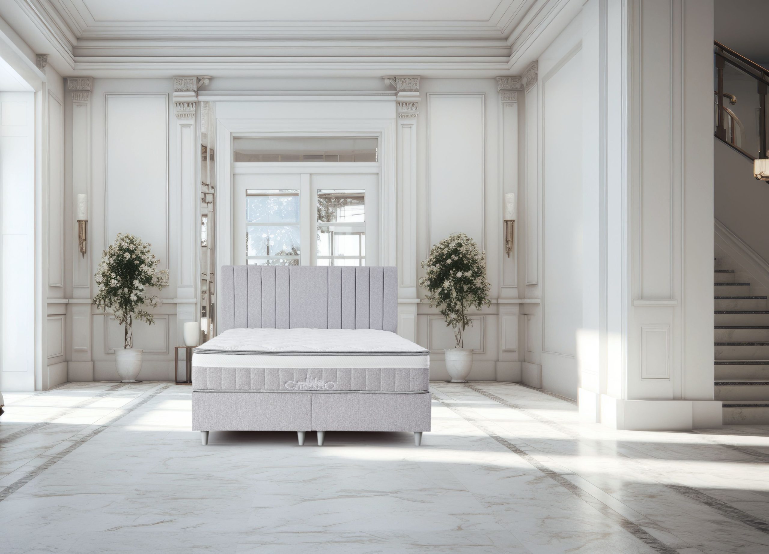 מיטה זוגית דגם שיקאגו