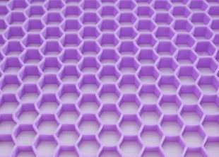כרית Nest Purple Flex – TPE Grid Cooling Pillow