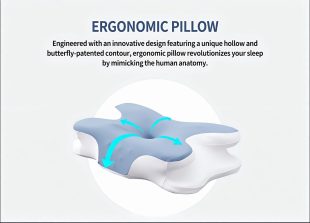 כרית Nest Butterfly – Orthopedic Memory Foam Pillow