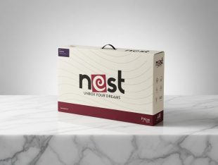 Nest Curve – Memory Foam Wave Pillow כרית